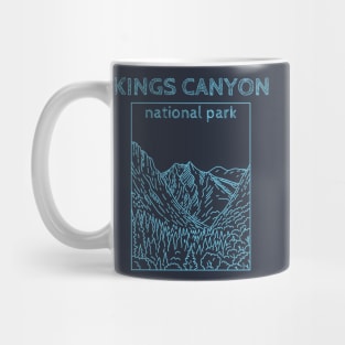 Kings Canyon National Park California Mug